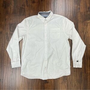 Cody James Core White Long Sleeve Button-Up Western Shirt Men’s Size Medium.